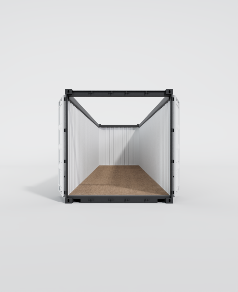 Neu 40 Fuß Dry Top Open Container – Bild 5