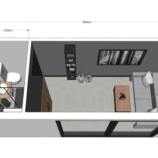 9 m² großes Luxus-Containerhaus – Bild 2