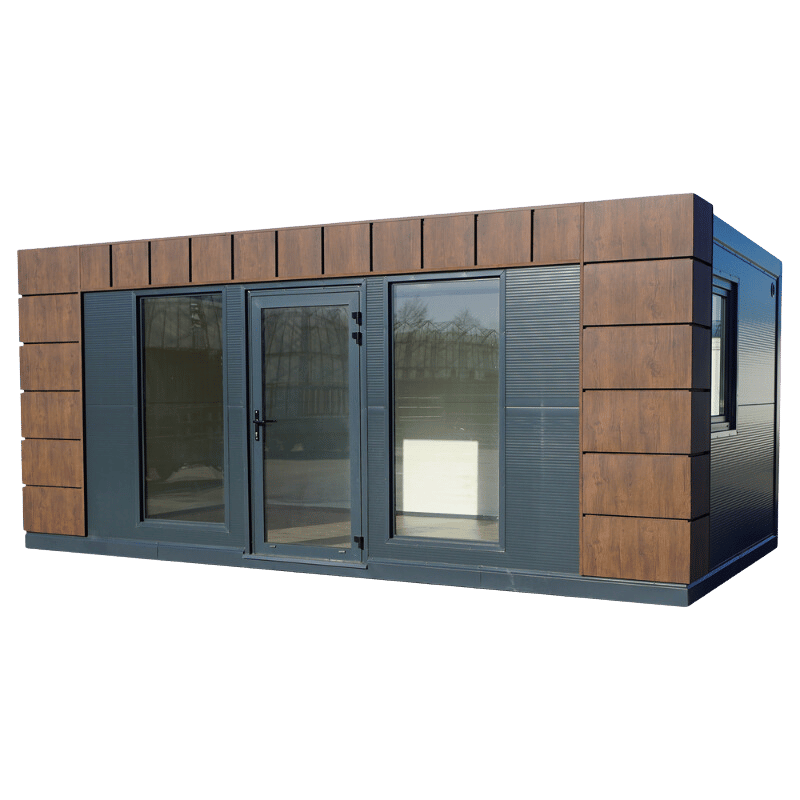 Modulares Bürogebäude 24 m² – 100 mm EPS-Isolierung – Bild 2