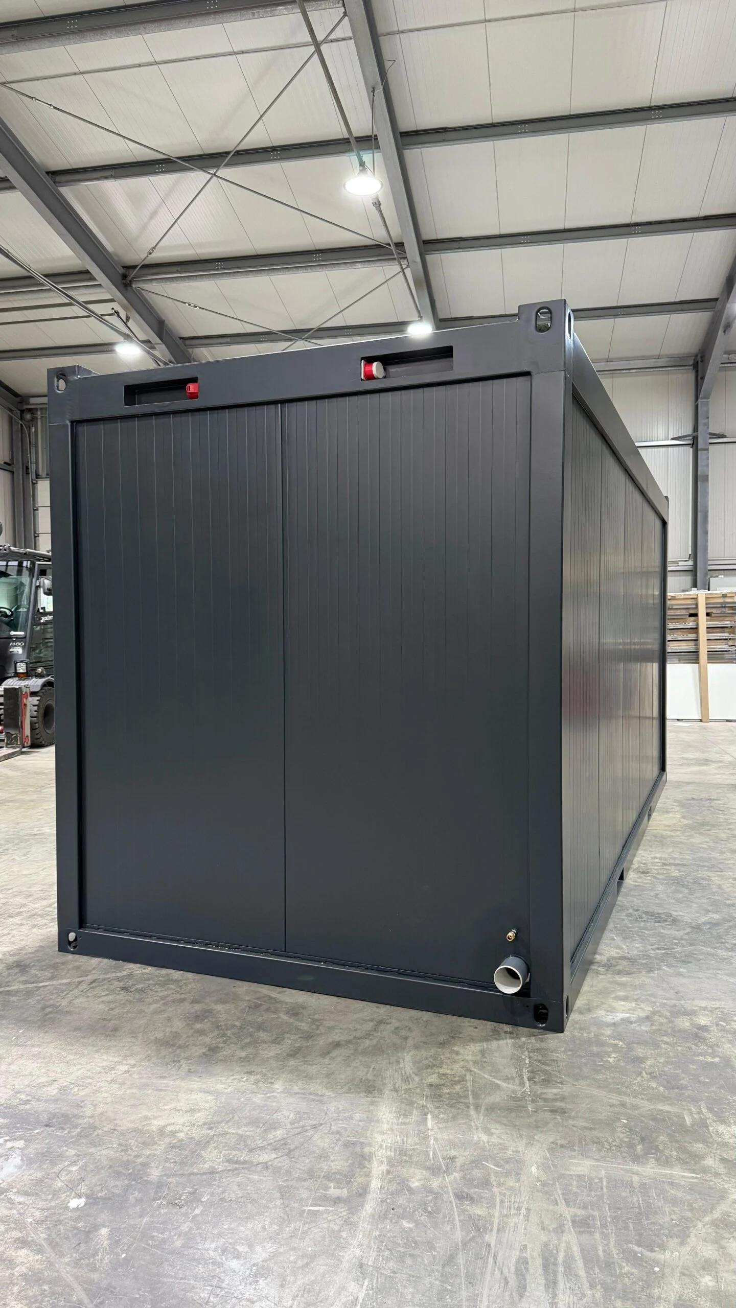 Container mit Toilette