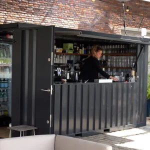 Demontierbarer Barcontainer XL 4×3m