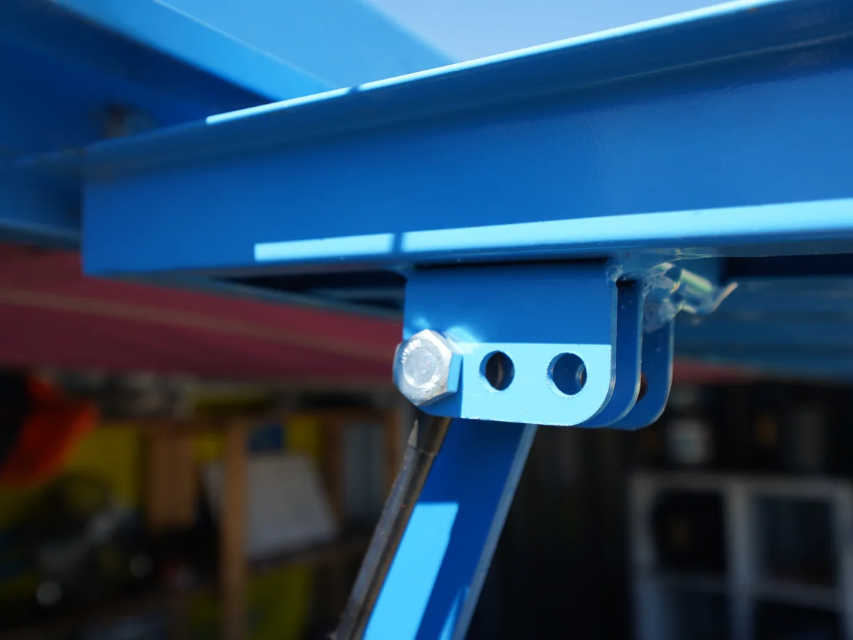 Zerlegbarer Bar-Container XL 3 x 2 m Blau – Bild 5