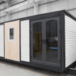 Falt-Haus aus umgebautem Container – 39 m² moderne Wohnfläche