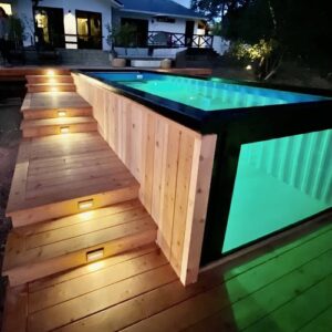 Container Swimmingpool 20 Fuß