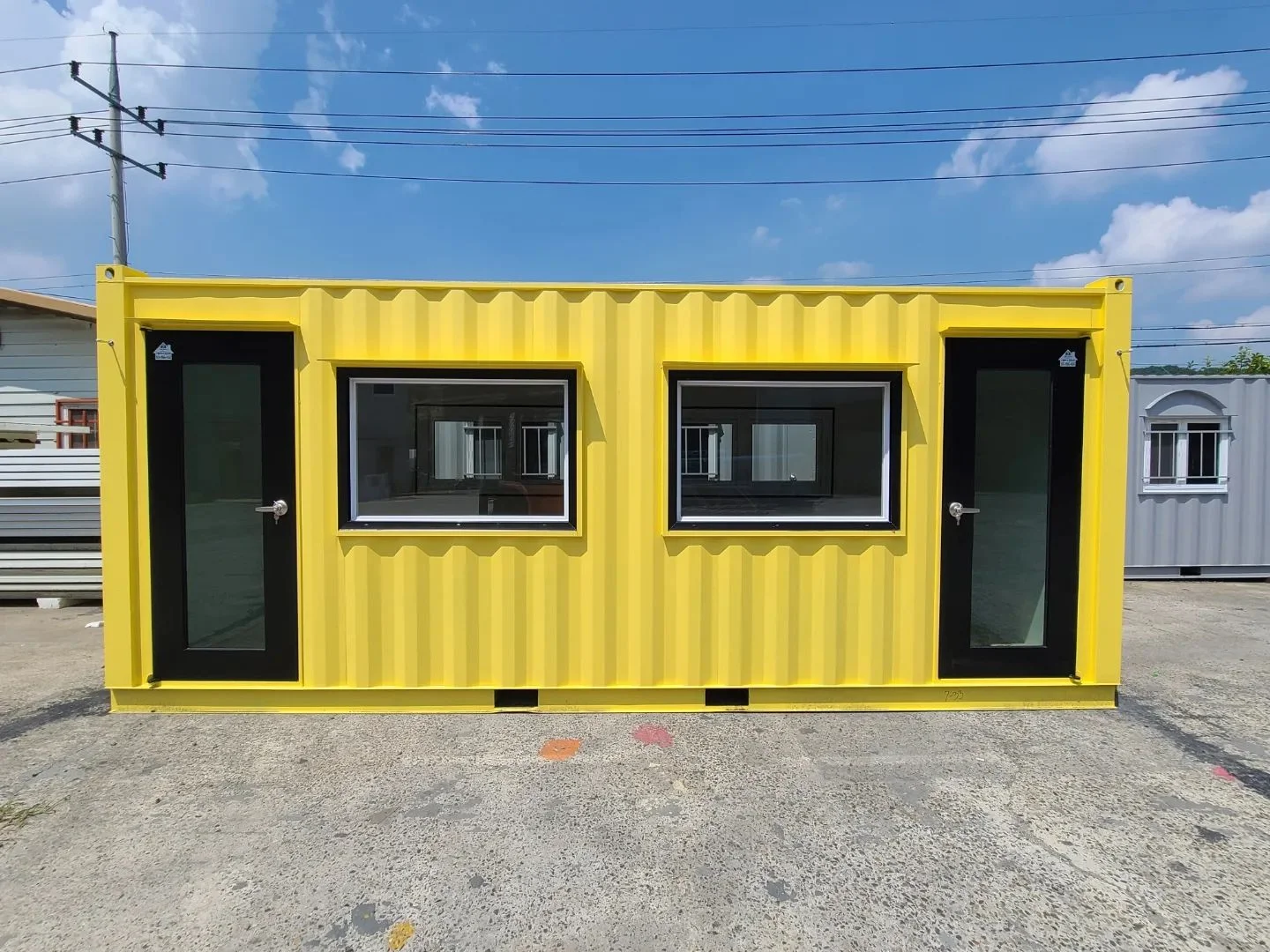 20-Fuß-Bürocontainer – Kompakt, sicher und modular