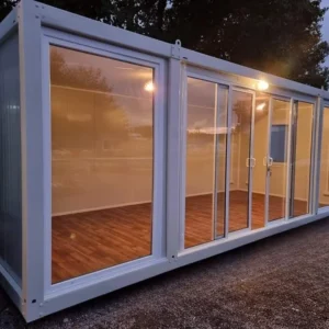 Individuell gestaltbarer Fertigbungalow – Schlüsselfertig als Büro, Wohnraum oder Poolhaus